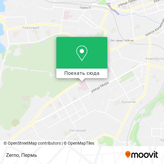 Карта Zerno