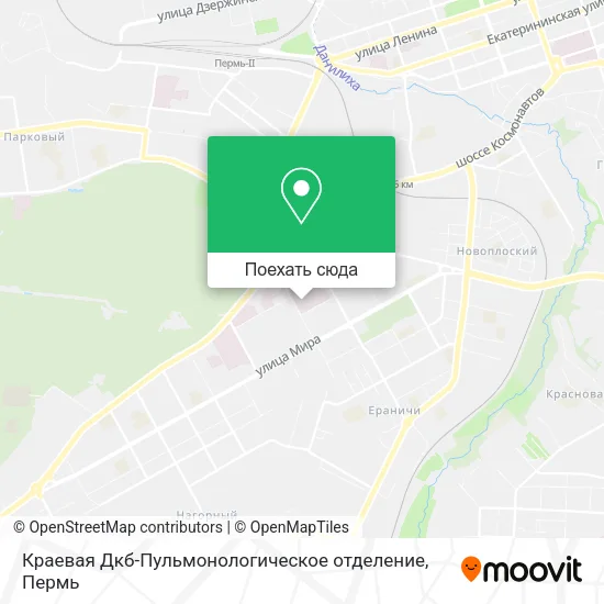 Карта Краевая Дкб-Пульмонологическое отделение