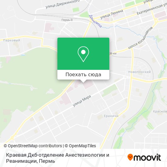 Карта Краевая Дкб-отделение Анестезиологии и Реанимации