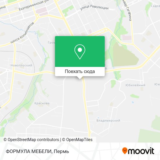 Карта ФОРМУЛА МЕБЕЛИ