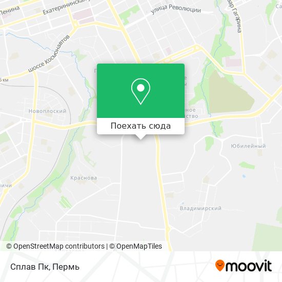 Карта Сплав Пк