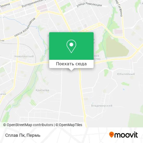 Карта Сплав Пк