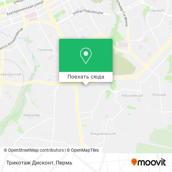 Карта Трикотаж Дисконт
