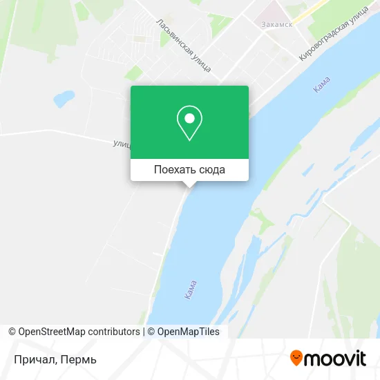 Карта Причал