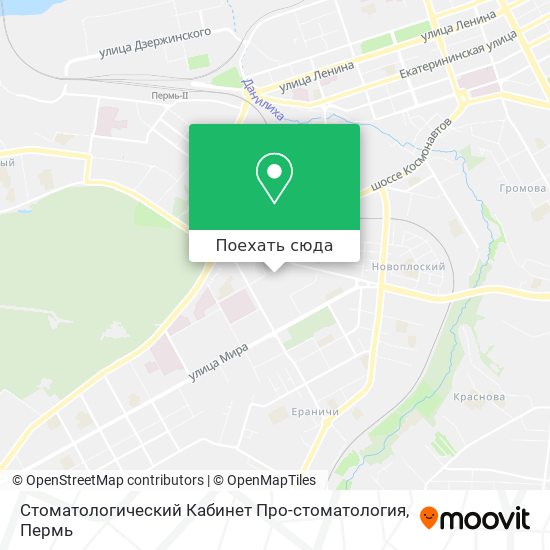 Карта Стоматологический Кабинет Про-стоматология