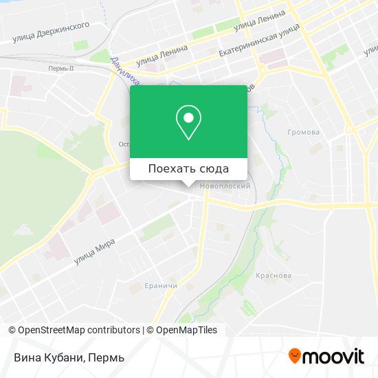 Карта Вина Кубани