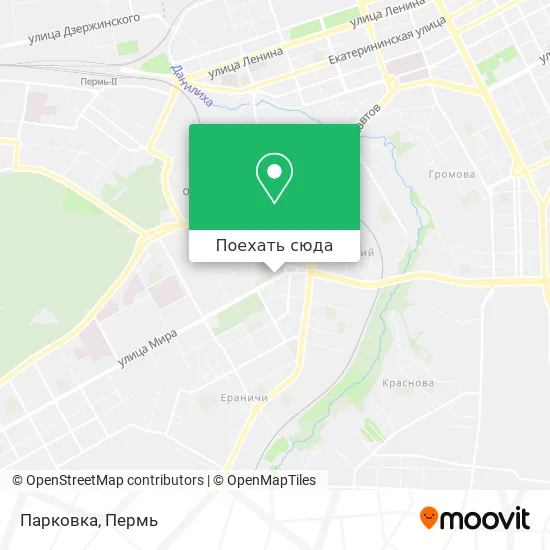Карта Парковка