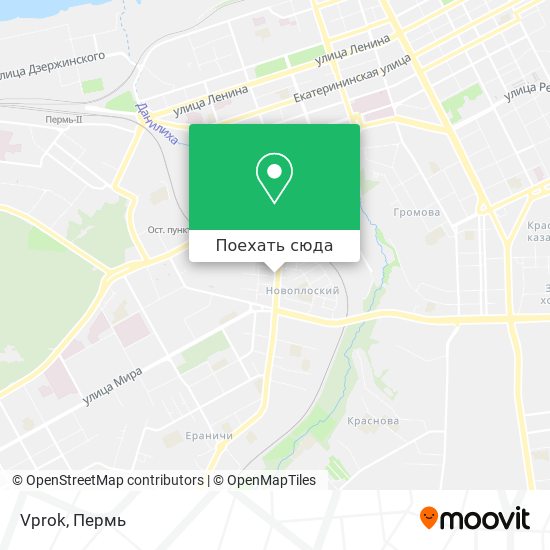 Карта Vprok