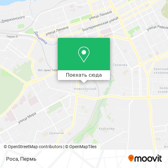 Карта Роса