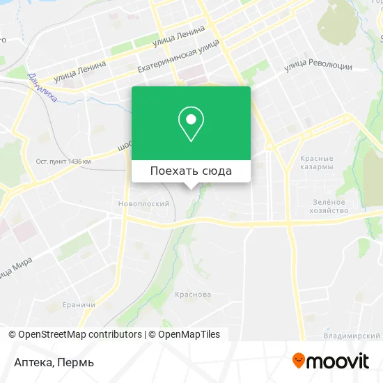 Карта Аптека