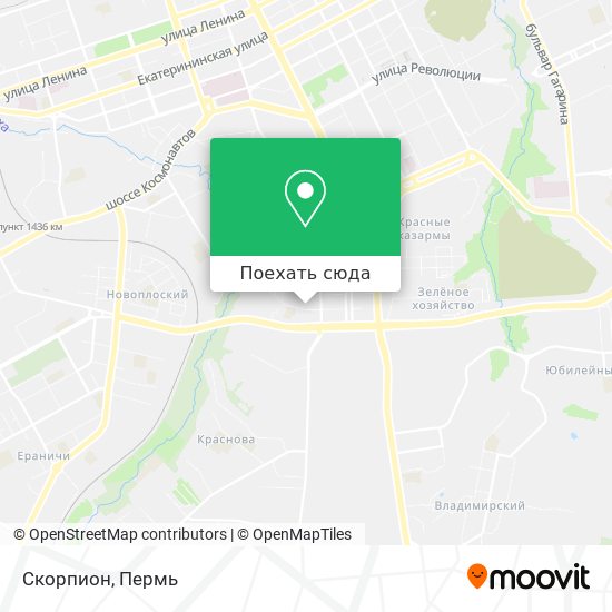 Карта Скорпион