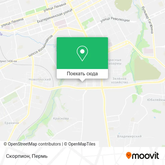 Карта Скорпион
