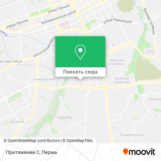 Карта Притяжение С