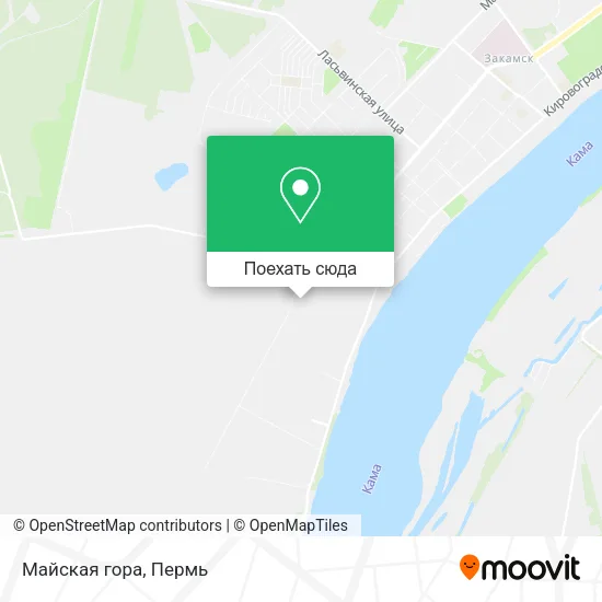 Карта Майская гора