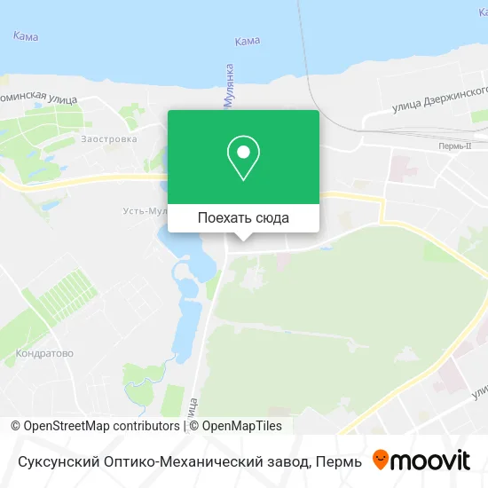 Карта Суксунский Оптико-Механический завод