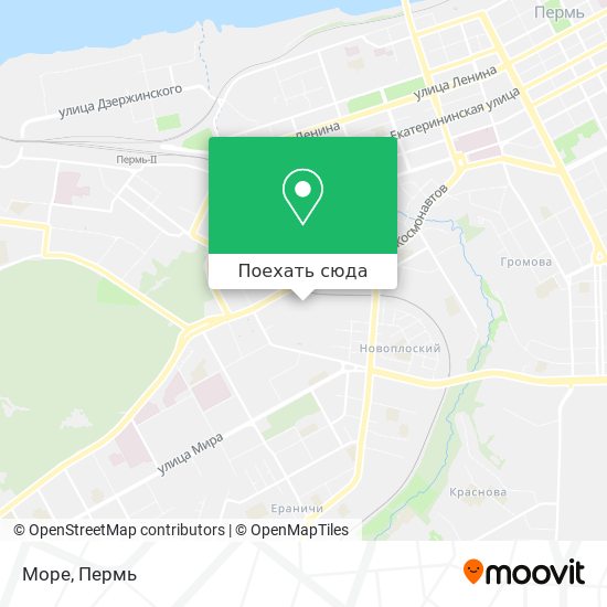 Карта Море