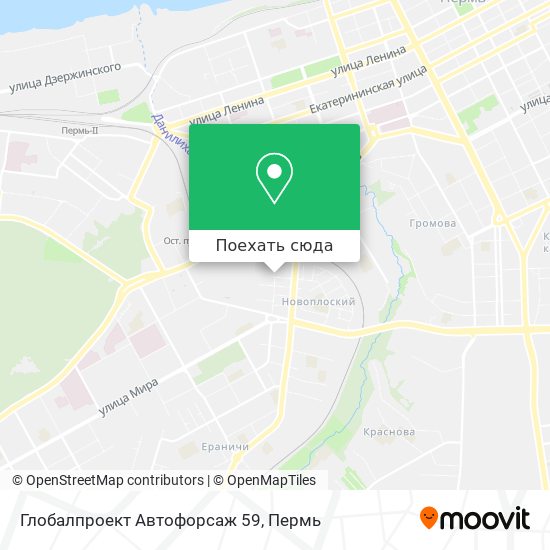 Карта Глобалпроект Автофорсаж 59
