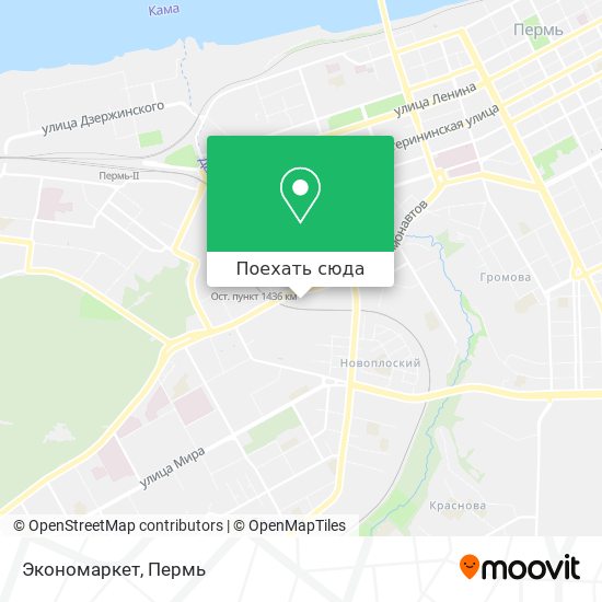Карта Экономаркет