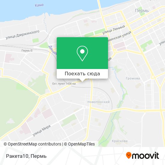 Карта Ракета10