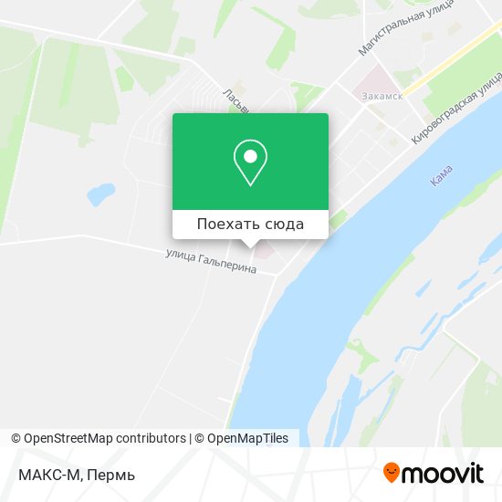 Карта МАКС-М