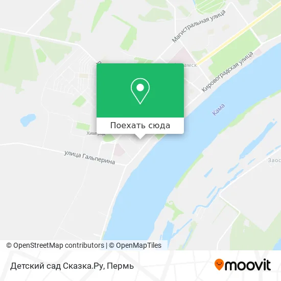 Карта Детский сад Сказка.Ру