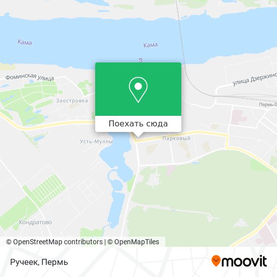 Карта Ручеек