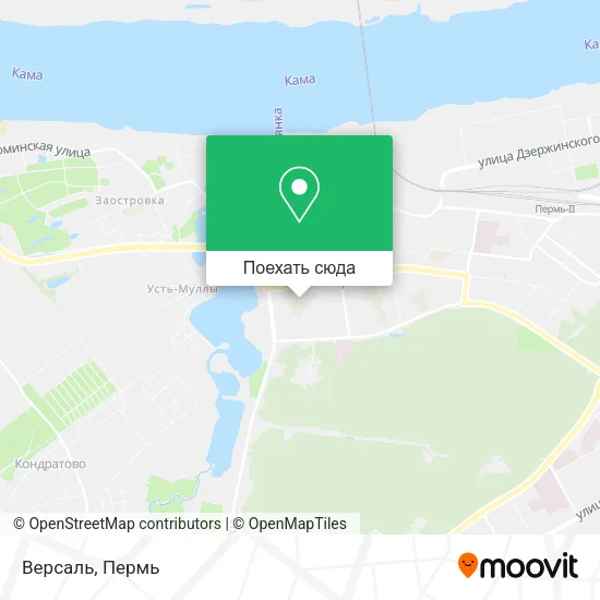 Карта Версаль