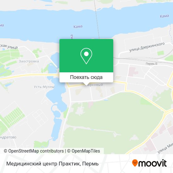 Карта Медицинский центр Практик