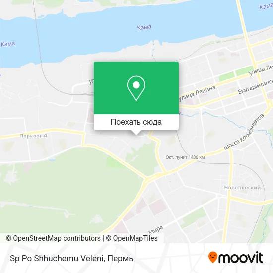 Карта Sp Po Shhuchemu Veleni