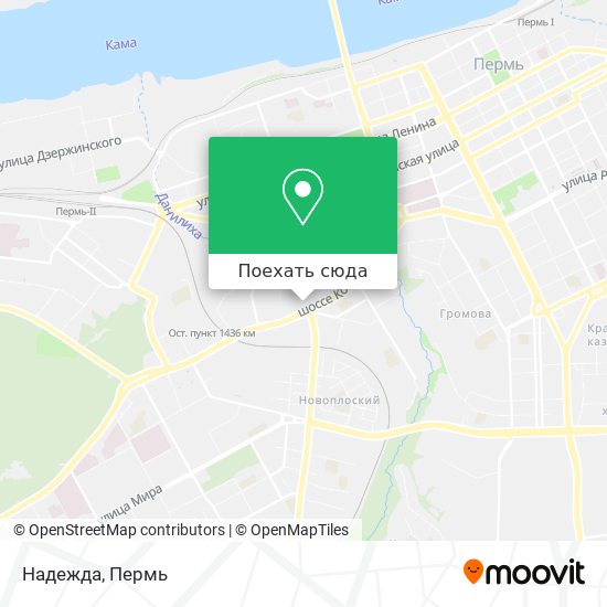 Карта Надежда