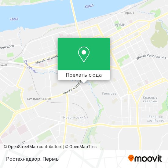 Карта Ростехнадзор