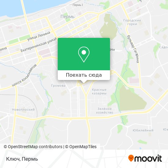 Карта Ключ