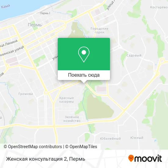 Карта Женская консультация 2