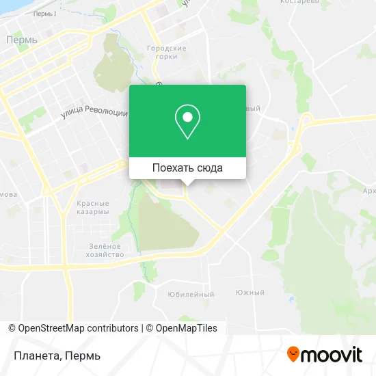 Карта Планета