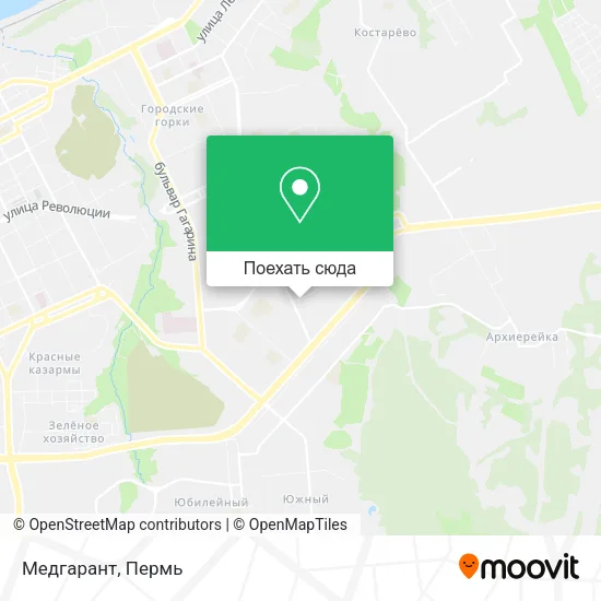 Карта Медгарант
