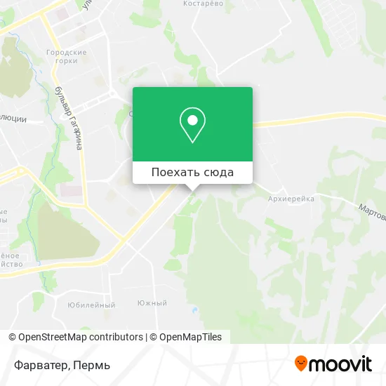 Карта Фарватер