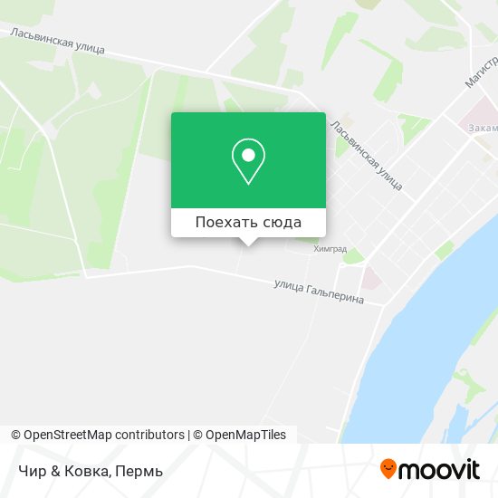 Карта Чир & Ковка
