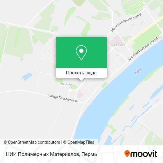 Карта НИИ Полимерных Материалов