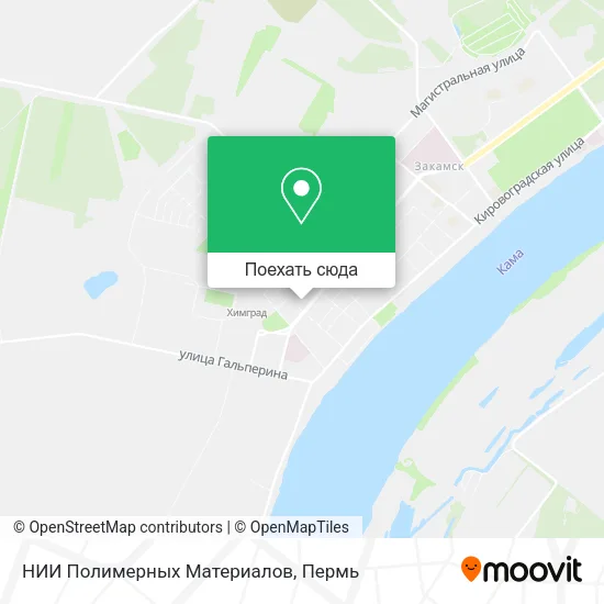 Карта НИИ Полимерных Материалов