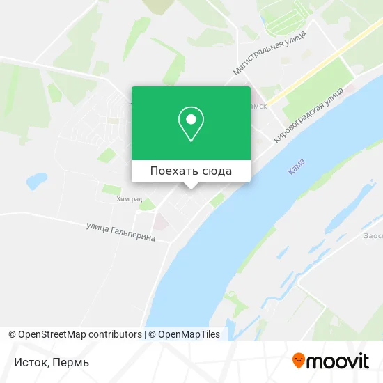Карта Исток