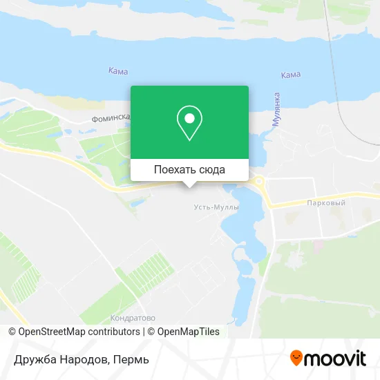 Карта Дружба Народов