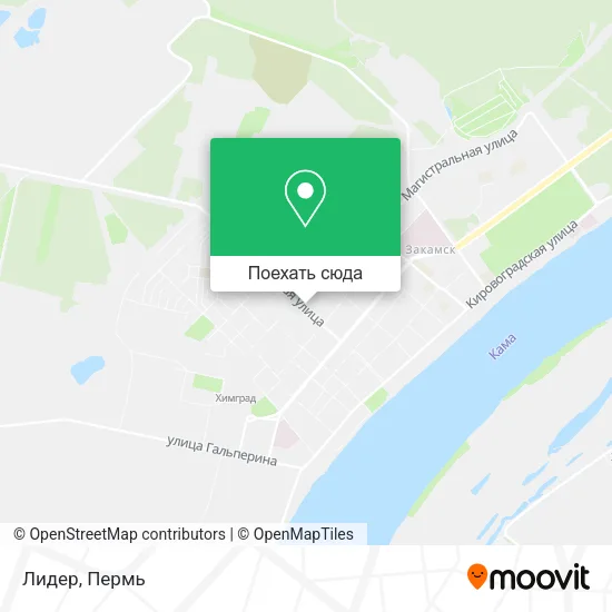 Карта Лидер