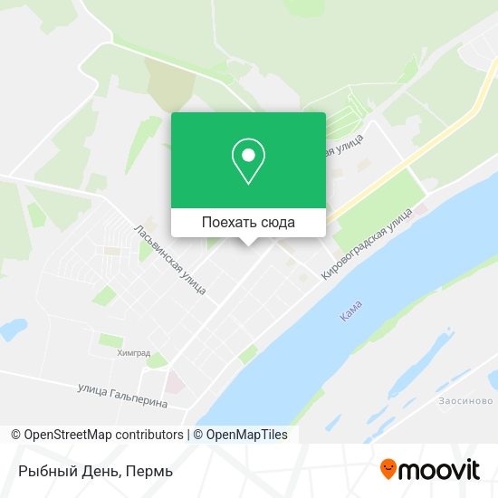 Карта Рыбный День