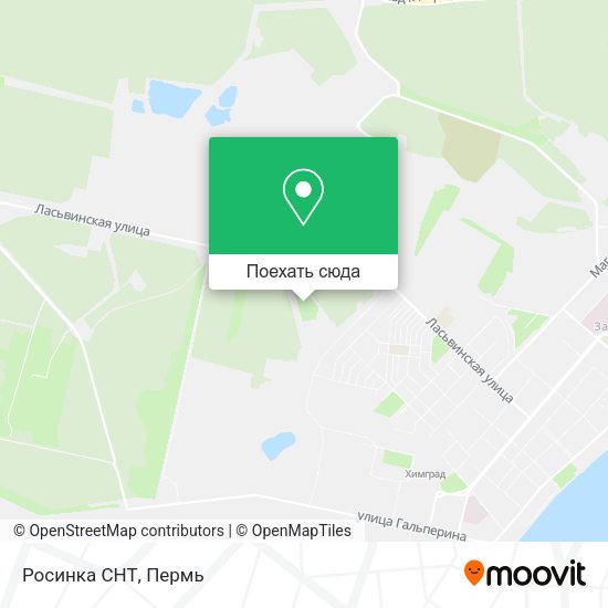 Карта Росинка СНТ