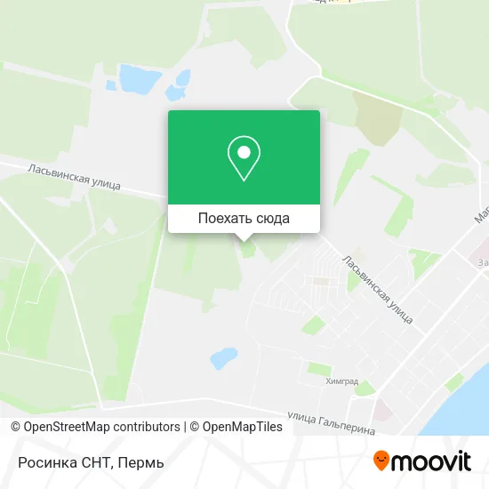 Карта Росинка СНТ