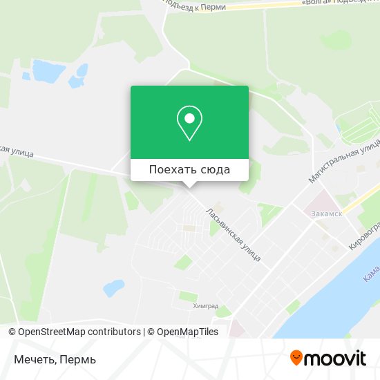 Карта Мечеть