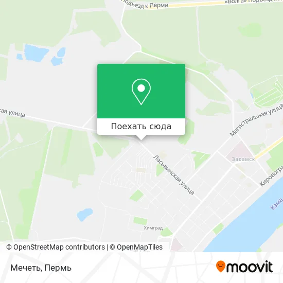 Карта Мечеть