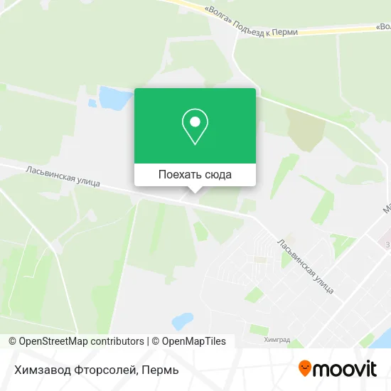 Карта Химзавод Фторсолей
