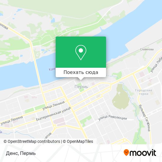Карта Денс