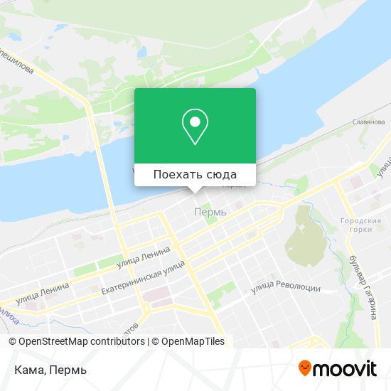 Карта Кама